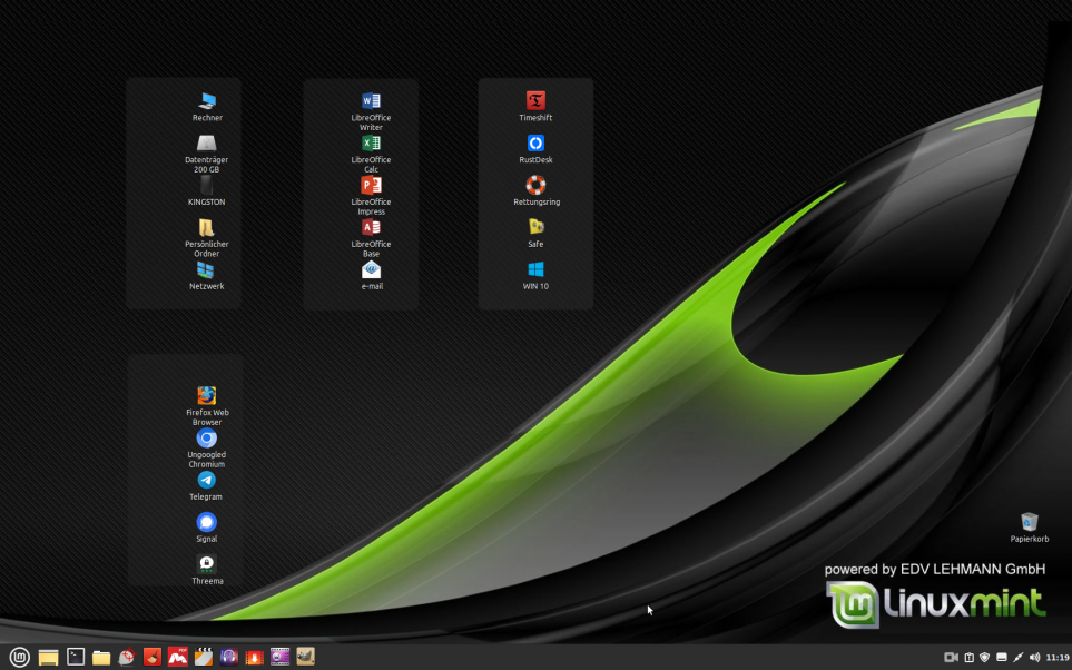 Desktop LINUX-PC